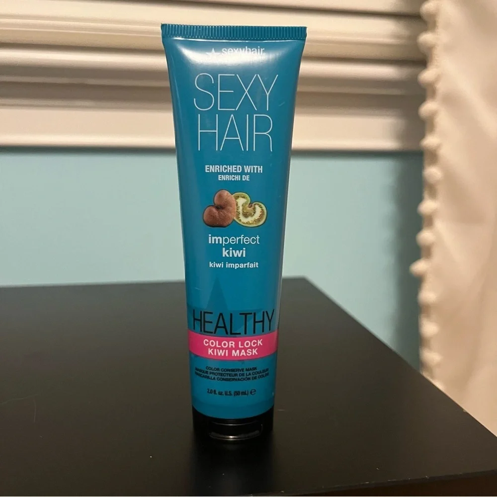 Sexy Hair Imperfect Kiwi Healthy Color Lock Kiwi Vegan Hair Mask 2.0 Fl Oz NWT